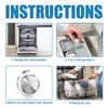 20 Pcs Dishwasher Machine Descaling Tablets Effective Cleaning Agent Tablets Kitchen Tableware Care