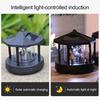 Yousheng Solar Lighthouse Garden Decor Rotating Beacon Light Waterproof LED Solar Lighthouse Ornament for Outdoor Patio Backyard