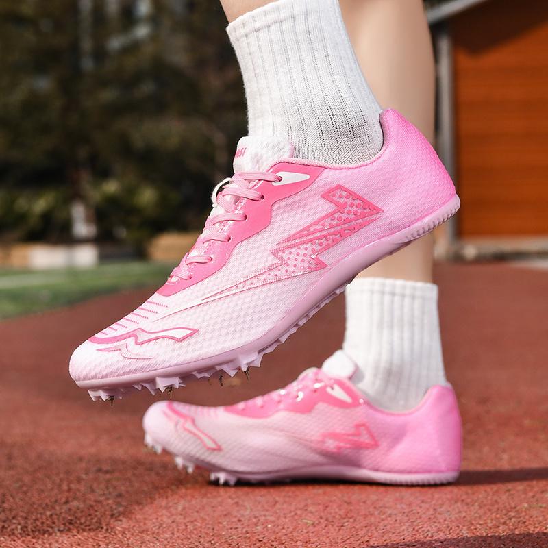 Stylish New Unisex Athletic Nails Shoes Professional Men's Nails Sneakers Anti-slip Track Spikes Running Shoes for Kids Girls