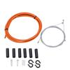 BOLANY Bike Bicycle Brake Cable and Housing Set Stable Strong 5mm Bicycle Brake CableOrange