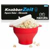 KNABBERZEIT Popcornmaker Аппарат для приготовления попкорна Силиконовый аппарат для приготовления попкорна для микроволновой печи