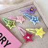 UXSL Sweet Cute Colorful Stars Hair Clips For Girls Lovely BB Hairpins Hair Decoration Pentagram Barrettes Kids Hair Accessories