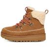 Classic Alpine Lace-Up Comfortable Warm Short Boots Women Boots Brown 1158271-CHE