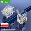 Biaz High-Quality RJ11 6P4C Telephone Line Connector 