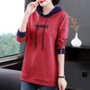 Sweatshirt Cotton Women Oversized Pullover Blouse Loose Casual Hooded Sweatshirt Tops