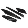 Car Black ABS Plastic Roof Rack End Cover Cap For Mitsubishi Pajero 2009-2018