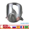 6800 Full Face  Respirator Painting Spraying Mask Large View  Work Protection Painting Spraying Smoke Mine