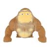 Anti-Stress Figurine - Monkey - Pinch Toy - Elastic - Brown - Anime Design