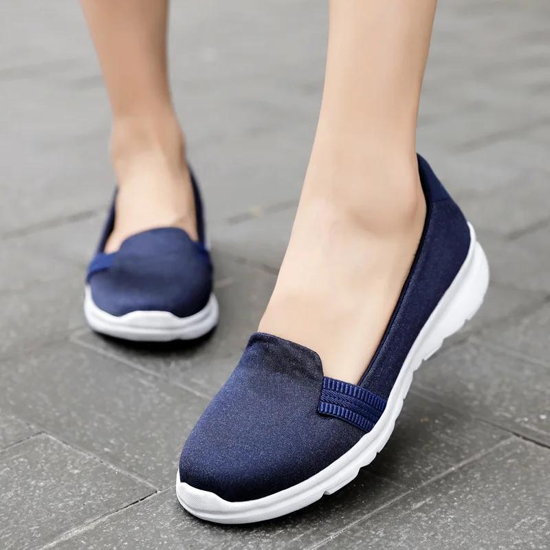 Fashion Shoes Women Flats Loafers Woman Comfortable Casual Ladies Shoes Sneakers Women Slip-on Ballerina Flats Shoes Zapatillas Mujer