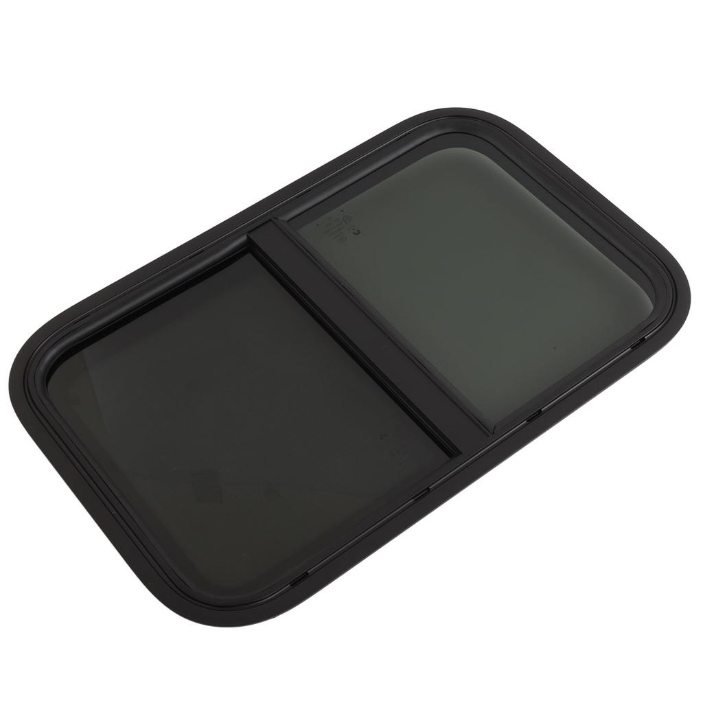 RV Window Horizontal Vertical Rounded Slid with Insect Nets Drain Hole for 645x415mm Motorhome