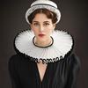 Elegant Renaissance False Collar Detachable Retro Ruff Collar  Collar Accessory