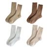 Fleece Lined Crew Socks for Women Cozy Soft Warm Thick