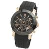 Watch Chronograph Business Analog Quartz Present Black Distribution Limited PGBK [Salvatore Marra] Men's