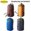 Sleeping Bag Storage Bag Leisure Hammock Storage Bags Hiking Camping Sleeping Bag Drawstring Compression Stuff Sack Outdoor Tool