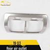 Ankai Rear Row Air Outlet Bright Frame & Protective Patch for Q3 Interior Modification