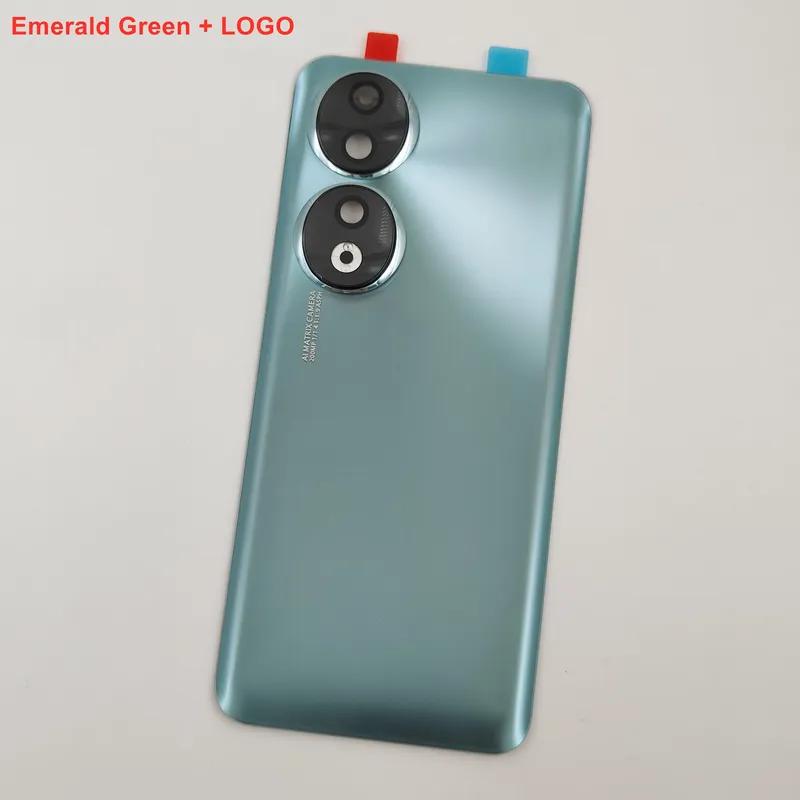 Back Glass Door For Huawei Honor 90 Glass Battery Cover Honor90 Rear Lid Housing + Camera Lens + Sticker Adhesive Glue