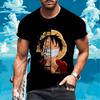Men's T-shirt Luffy Zoro One Piece New Top 2024 110-6XL Streetwear Fashion Short Sleeve Tee Mens Clothes Y2k Kid's T-shirts Gym