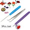 1/2/3Pcs Tweezer Quilling Needles Slotted Pen DIY Tool Kit Quilling Paper for Classroom Shop Wedding Party Decoration Paper Tool