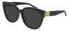BALENCIAGA Sunglasses BB0103SA 001 Made In Italy Fox