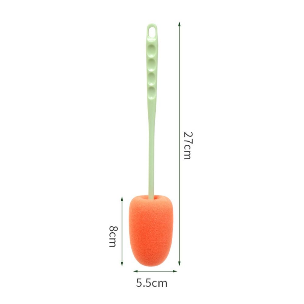 Portable Cup Brush Long Handle Bottle Brush New Sponge Brushes