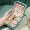 Jewelry Organizer Box Portable Household Travel Storage Organizer Earring Necklace Ring Jewelry Storage Box for Woman Accessory