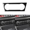 For Mercedes Benz GLA CLA A Class Car Interior Real Carbon Fiber Console Air Conditioning AC Panel Cover Trim Car Accessories