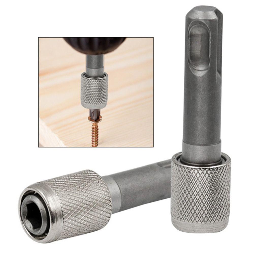 Round Shank To Hexagon Connecting Rod Tool Accessories Impact Drill Head Adapter