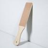 Wood Leather Sharpening Board Polishing Board Leather Knife Sharpener Sharpening Strop Tool Double Sided Polishing Board