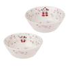 Maebata Disney Pink Salad Bowl Set Microwave and Dishwasher Perfect 65083 (Pair), Safe, Boxed, Gift,