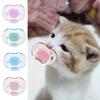 4pcs Silicone Puppy Chewing Toy Soft Cat Sleeping Pacifier Dog Calming Pacifier  For Clean Teeth