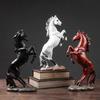 Resin Animal Horse Decoration Sculpture Statue European Style Ornaments Home, Living Room, Office Decoration Accessories