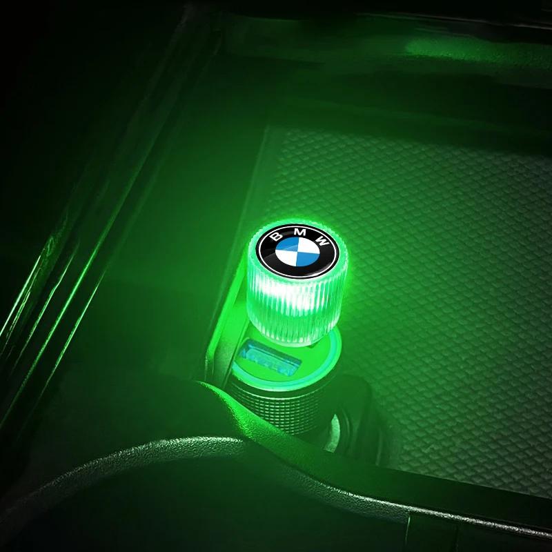 USB Car LED Light Auto Interior Atmosphere Light Car Emblem for Bmw M M3 M4 M5 M6 F20 F30 G20 F31 F11 X3 F25 X4 I3 1 3 5 Series