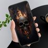 Skull Flower Art Phone Case For Samsung A35 A55 A54 A15 A25 A05s A05 A22 A24 A52 A33 A34 M34 M14 M54 M23