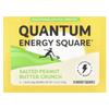 Quantum Energy Square Salted Peanut Butter Crunch, 8 Packs, 48 G (1.69 Oz) Each