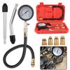Automotive Cylinder Tester Kit 0-300 PSI Professional Gasoline Engine Compression Meter Pressure Gauge
