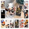 Case for Samsung A04 A14 A23 A34 A54 M23 M33 M52 M53 Realme 10 9 C30S C35 C55 VIVO Y02S Y21 Y51 X80 Pro Transparent Cover WI92 Haikyuu