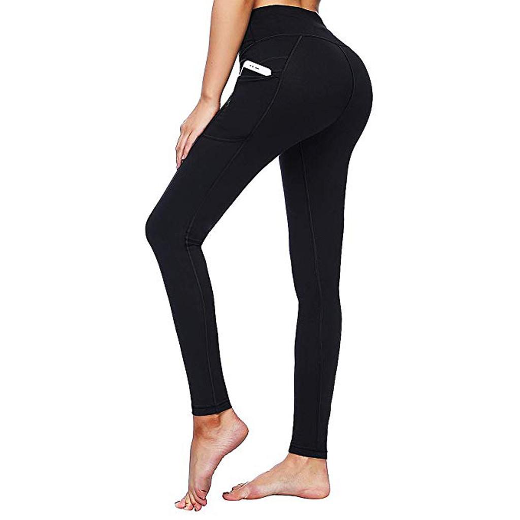 Yoga Pants for Women with Pockets High Waist Slim Leggings