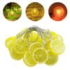 Lemon-shaped Lemon Orange Light 2m String Light Quality Fairy Light Home
