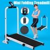 Mini Foldable Treadmill LED Display Jog Space Walk Machine No Floor Space Easy To Move Aerobic Sport Fitness Equipment Yc-p007