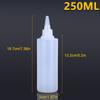 10-1000Ml Empty Plastic Squeeze Dropper Bottle With Screw Cap Semi-Transparent Eyes Liquid Ink Oil Paint Pigment Container