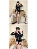 Plus Size Camouflage Policewoman Lingerie Set for Nightclub and Cosplay
