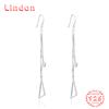 Lindon 925 Sterling Silver Earrings Drop Earrings For Women Wedding Party Gifts