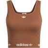 Originals SS25 Fashion Casual Sleeveless Sports Vest Women Tops Brown Soft-Brown KB6421