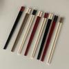 3 Pairs Creative Sugar Bean Alloy Chopsticks Portable Chopsticks Household Chopsticks Tableware