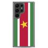 Coque Téléphone - Samsung - Galaxy S22 Plus - Drapeau Suriname - Souple - Multicolore