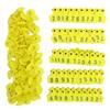No.001?100 Farm Pig Ear Tag Livestock Ear Tag Labels Set Poultry Breeding Supplies
