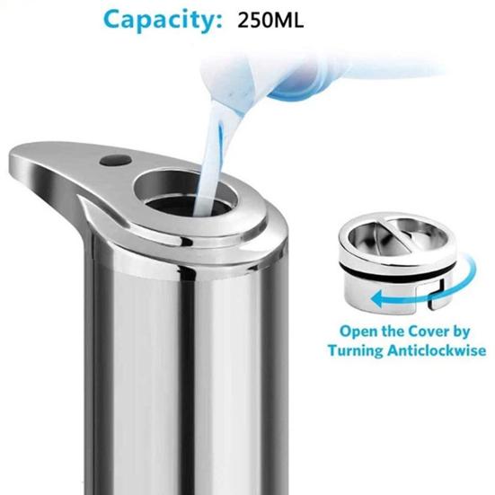 Automatic Soap Dispenser with Sensor Large Capacity Smart Intelligent Induction Hand Sanitizer Dispenser Liquid Soap Pump Kitchen Supplies
