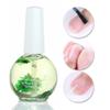 1 Bottle 15ml Nail Nutritional Cuticle Oil Dried Flowers Softener Remover Flower Flavor DIY Nail Art Care Nail Nutrition Oil