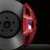 6PCS Car Brake Caliper Sticker Heat Resistant 3D Sticker Decal For BMW M4 M8 5 Series E39 E60 E61 F10 F11 F07 G30 G31 G15 Z4 E89