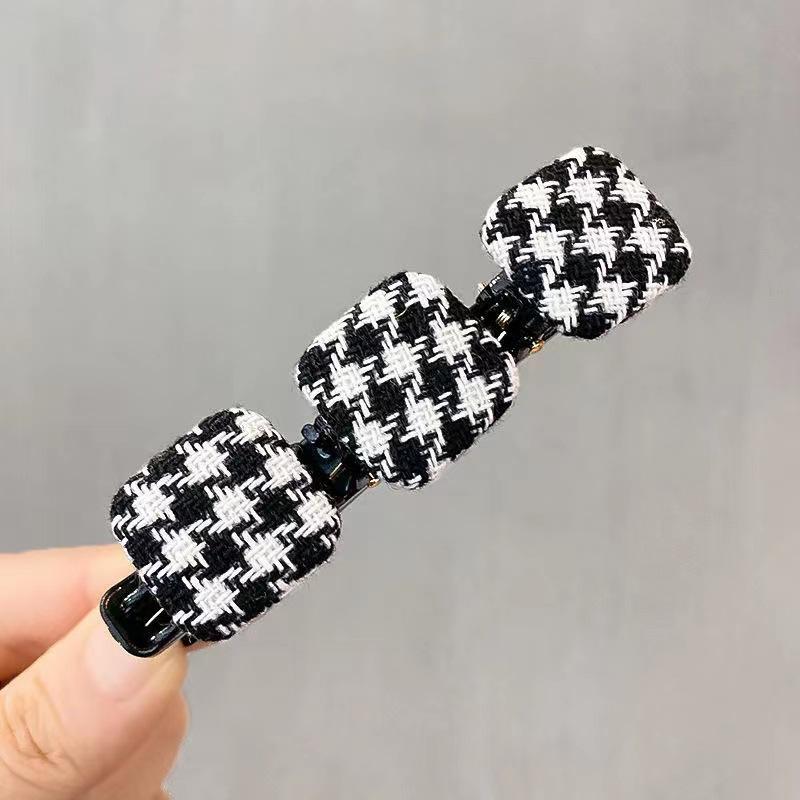 Double Layer Hair Braiding Hairpin Broken Hair Clip Women Girl Bangs Hairpin Korean Fixed Hair Clip Lazy Hair Style Accessories